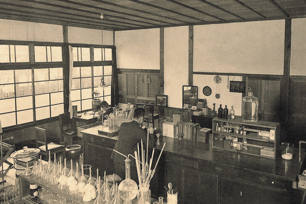 1944年頃　研究室の風景